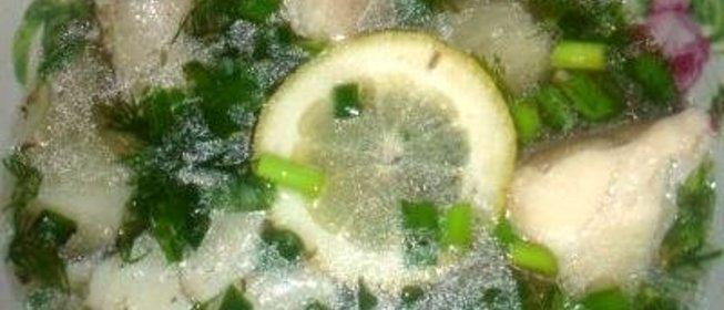 Уха из палтуса