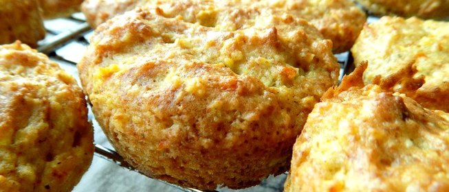 Постное апельсиновое печенье