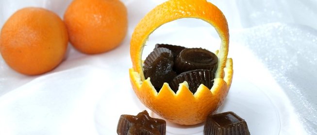 Рисово-апельсиновые конфетки