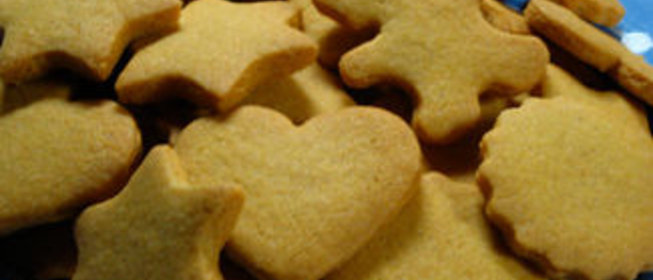 Простое песочное печенье