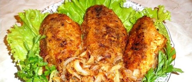 Жареный морской окунь