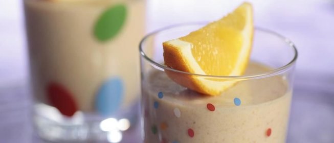 Смузи с хурмой и бананом