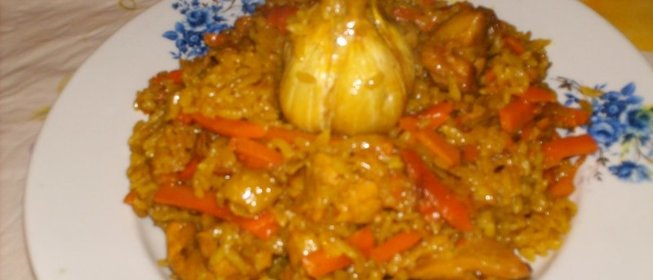 Плов с курицей