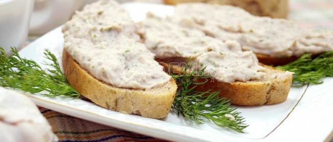 Паштет из белой фасоли