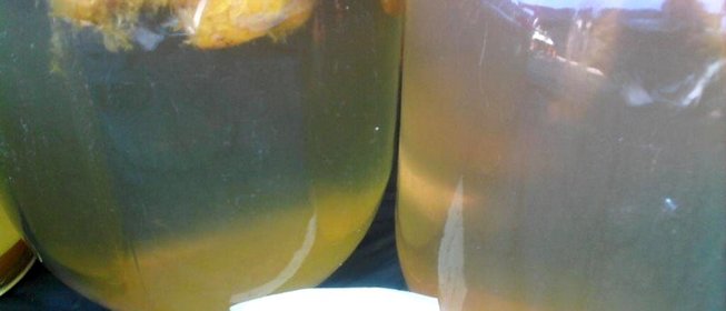 Компот из жерделы