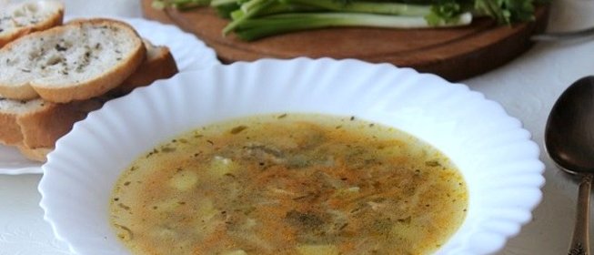 Рыбный суп из кеты