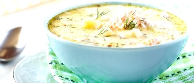 Молочная уха