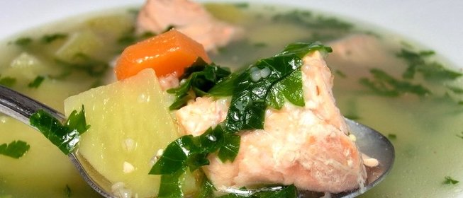 Уха из форели