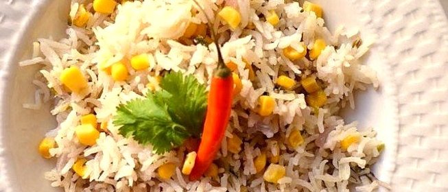 Плов с кукурузой