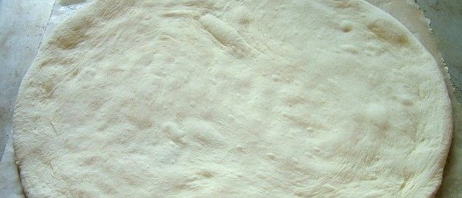 Тесто на закваске для пиццы