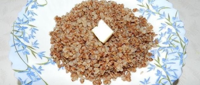 Гречневая каша на воде