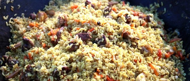 Плов в казане