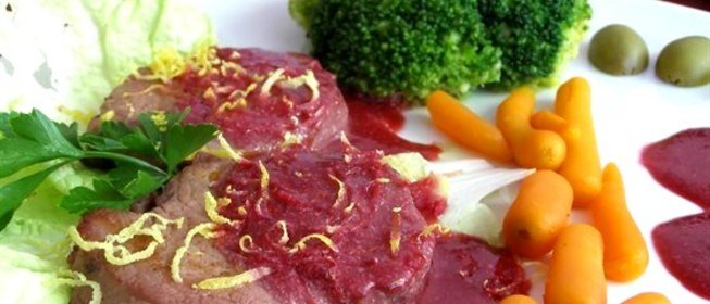Соус из красной смородины к дичи