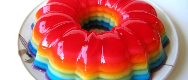 Желе многослойное