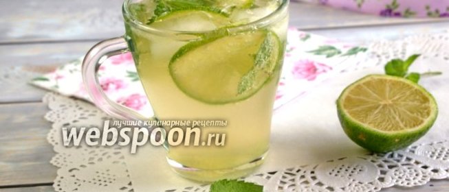 Детский «Мохито» с мёдом