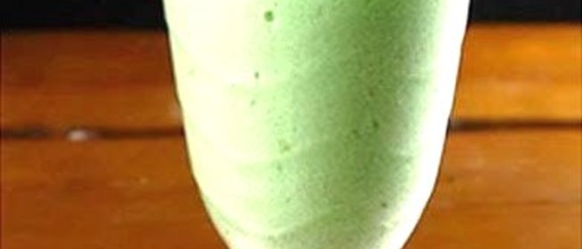 Молочный коктейль с яблоком