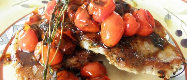 Жареная свинина на сковороде