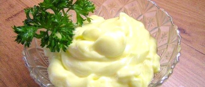 Домашний майонез с винным уксусом