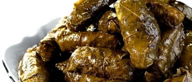 Армянская долма из виноградных листьев