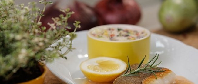 Палтус с хрустящей корочкой