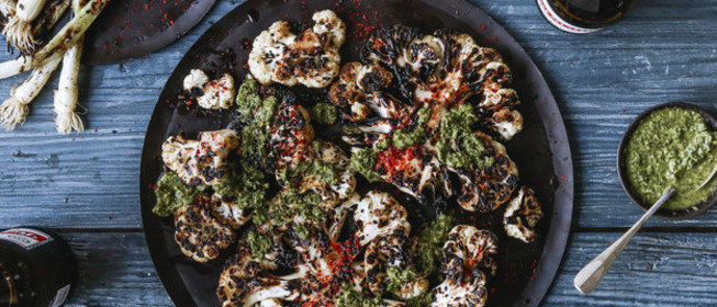 Цветная капуста на гриле