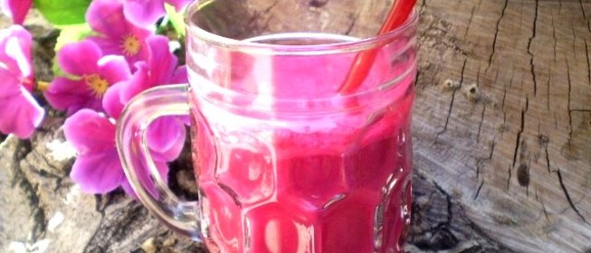 Кефир с соком