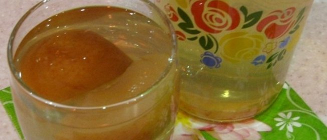 Компот из яблок для детей