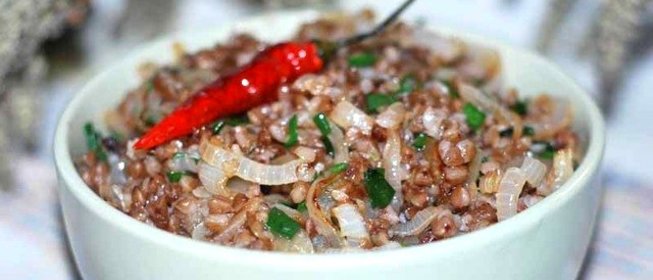 Гречневая каша с овощами