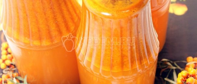 Облепиховый сок