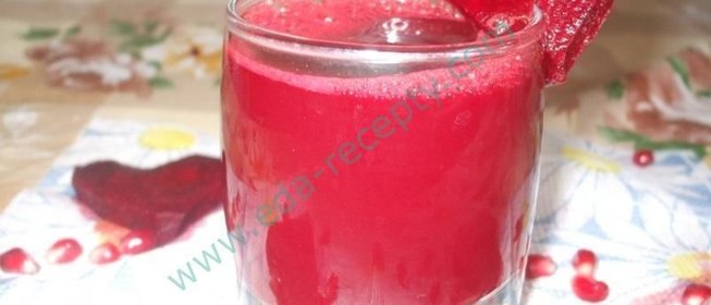 Морковно свекольный сок