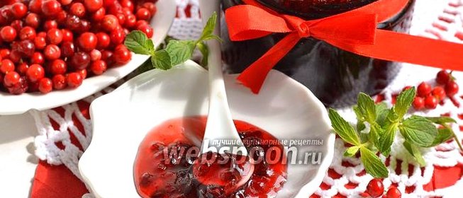 Джем из брусники