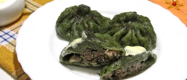 Хинкали зелёные