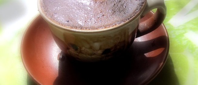 Утренний кофе в турке