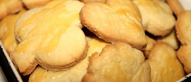 Домашнее песочное печенье