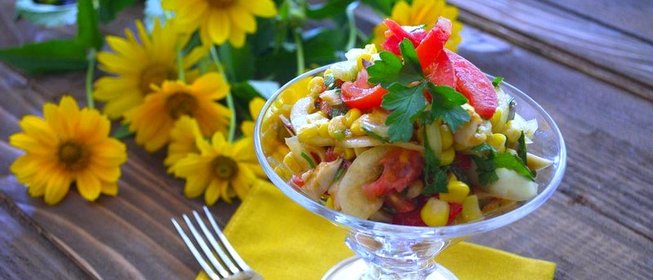 Салат Морской конек