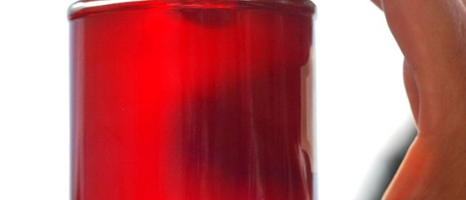 Желе из красной смородины за 15 минут