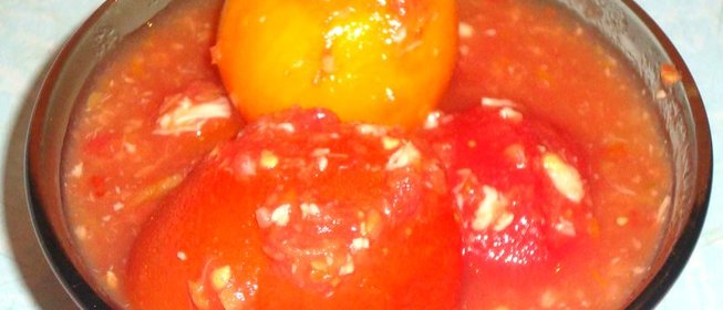 Томаты в собственном соку