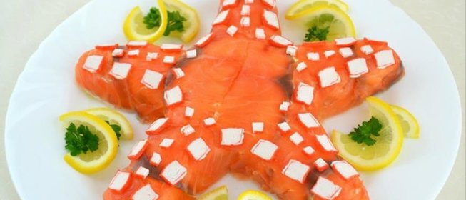 Салат Морская звезда