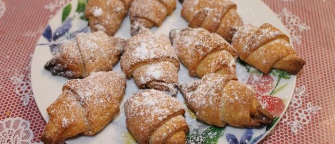 Рогалики с повидлом