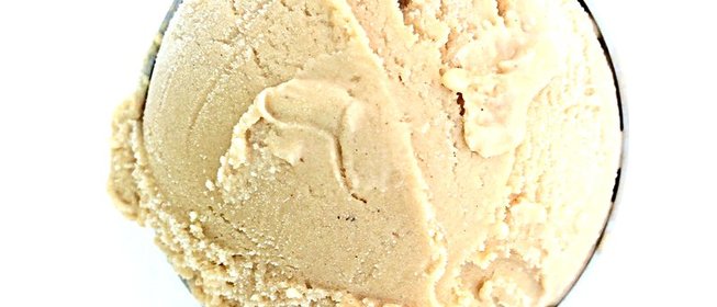 Сливочное кофейное мороженое