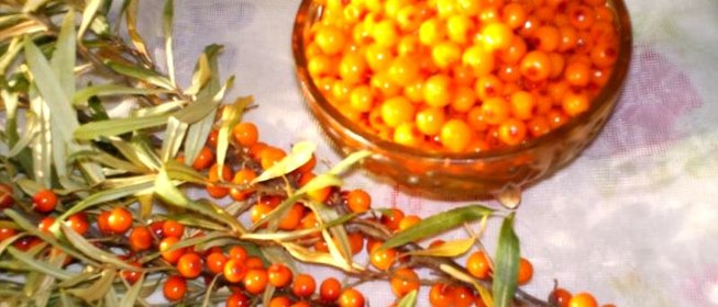 Варенье из облепихи замороженной