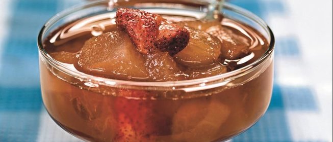 Варенье из дыни и клубники