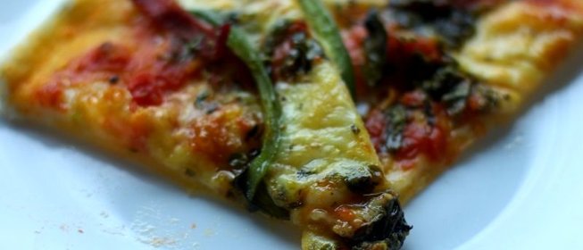 Пицца на тонком тесте