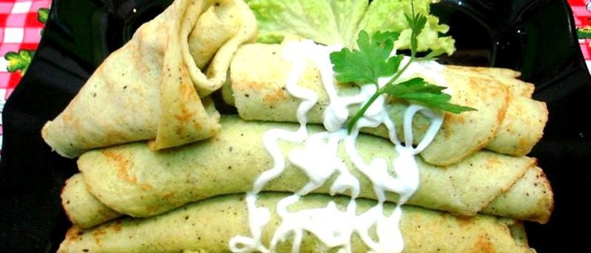 Блины из капусты