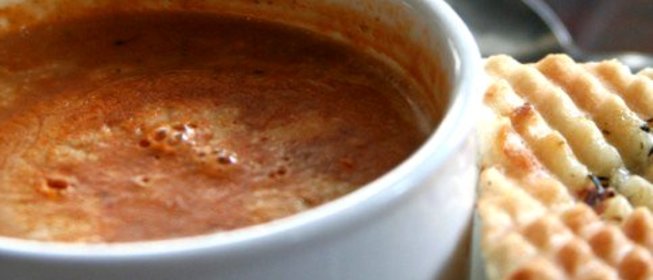 Соус сметанный с помидорным соком