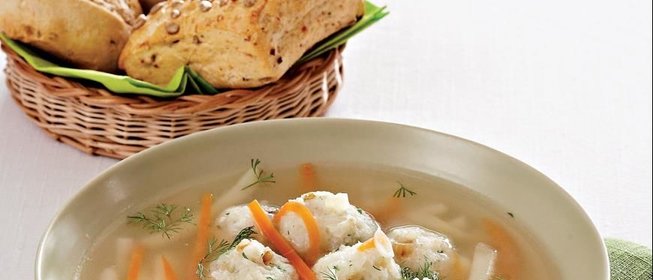 Уха с фрикадельками от Антонио Баратто