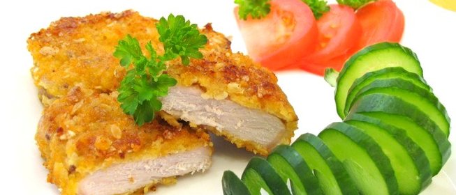 Свинина, жаренная с горчицей и яйцами