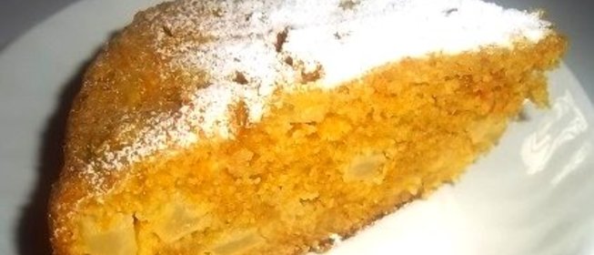 Запеканка морковная с яблоками