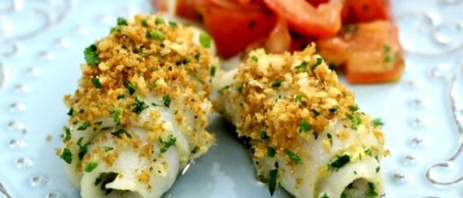 Филе морского языка запеченное