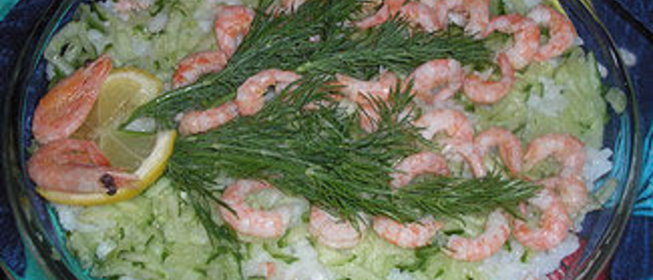 Салат Морской букет